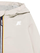 Giacca per neonati K Way Kids beige con cappuccio K4136IW 634 K-WAY KIDS 