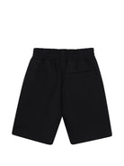 Shorts sportivi per bambino Givenchy Kids neri con stampa logo H31361 09B GIVENCHY KIDS 