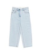 Jeans per bambina Stella McCartney Kids in denim con ricamo TY6C70 Z0746 600 STELLA McCARTNEY KIDS 