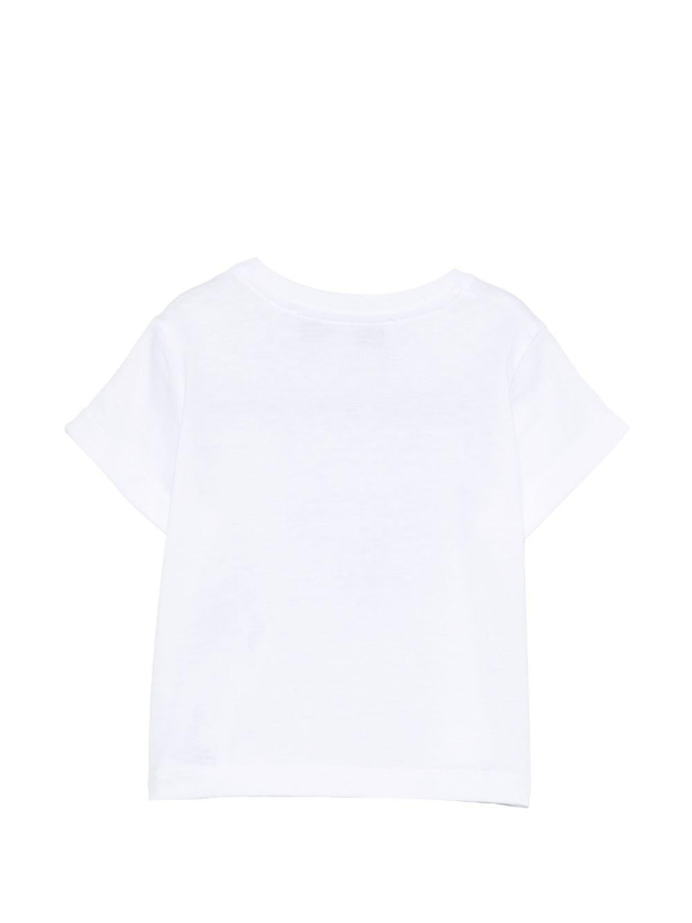 T-shirt per neonato Tartine Et Chocolat bianca con stampa grafica Badminton CC10031 01 TArtine & Chocolat KIDS 