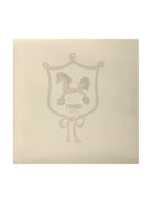 Coperta per neonati Fendi Kids  beige con stampa Cavallino Fendi sul davanti BUJ328 8RA F19J5 FENDI KIDS 