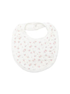 Bavaglino per neoenati Petit Bateau Kids bianco con stampa grafica floreale A0GPR 02 PETIT BATEAU KIDS 