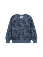 Maglione per bambino Etro Kids blu con motivo a intarsio floreale GZ9P20 W0198 833 ETRO KIDS 
