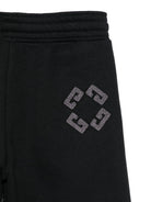 Pantaloni sportivi per bambina Givenchy Kids neri con vita elasticizzata H30978 09B GIVENCHY KIDS 