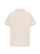 T-shirt per bambino Roberto Cavalli Kids beige con colletto classico CBP26106PO BEIGE CL. ROBERTO CAVALLI KIDS 