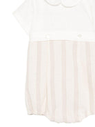 Tutina per neonato Mariella Ferrari beige con colletto Peter Pan PLS17 023 047 MARIELLA FERRARI KIDS 