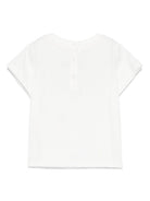 T-shirt per neonata Fendi Kids bianco con logo BFI167 7AJ F0TU9 FENDI KIDS 