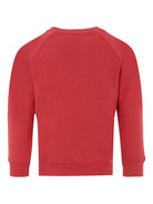 Felpa per bambino Stella McCartney Kids rosso con stampa mostro TX4Q30 Z0453 304 STELLA McCARTNEY KIDS 