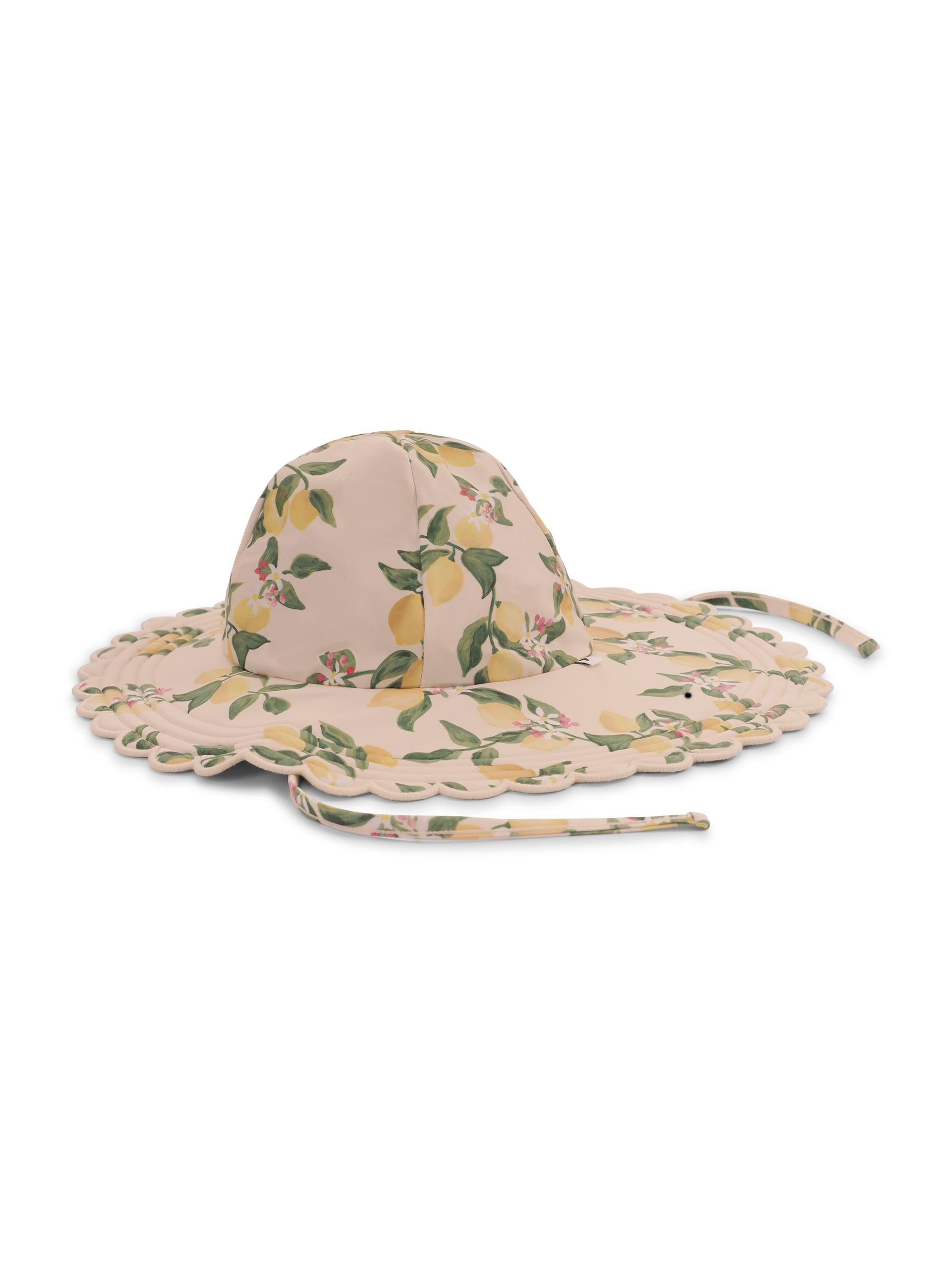 Cappello Nuka per bambina Molo multicolore con stampa limoni all-over 7S26Y301 9516 MOLO KIDS 