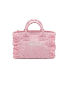 Borsa Vanity Mini MC2 Saint Barth rosa in pizzo sangallo VAMI018 02531L MC2 ST. BARTH KIDS 