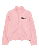 Felpa per bambina Palm Angels Kids rosa con zip PGBD008F25FAB001 3003 PALM ANGELS KIDS 