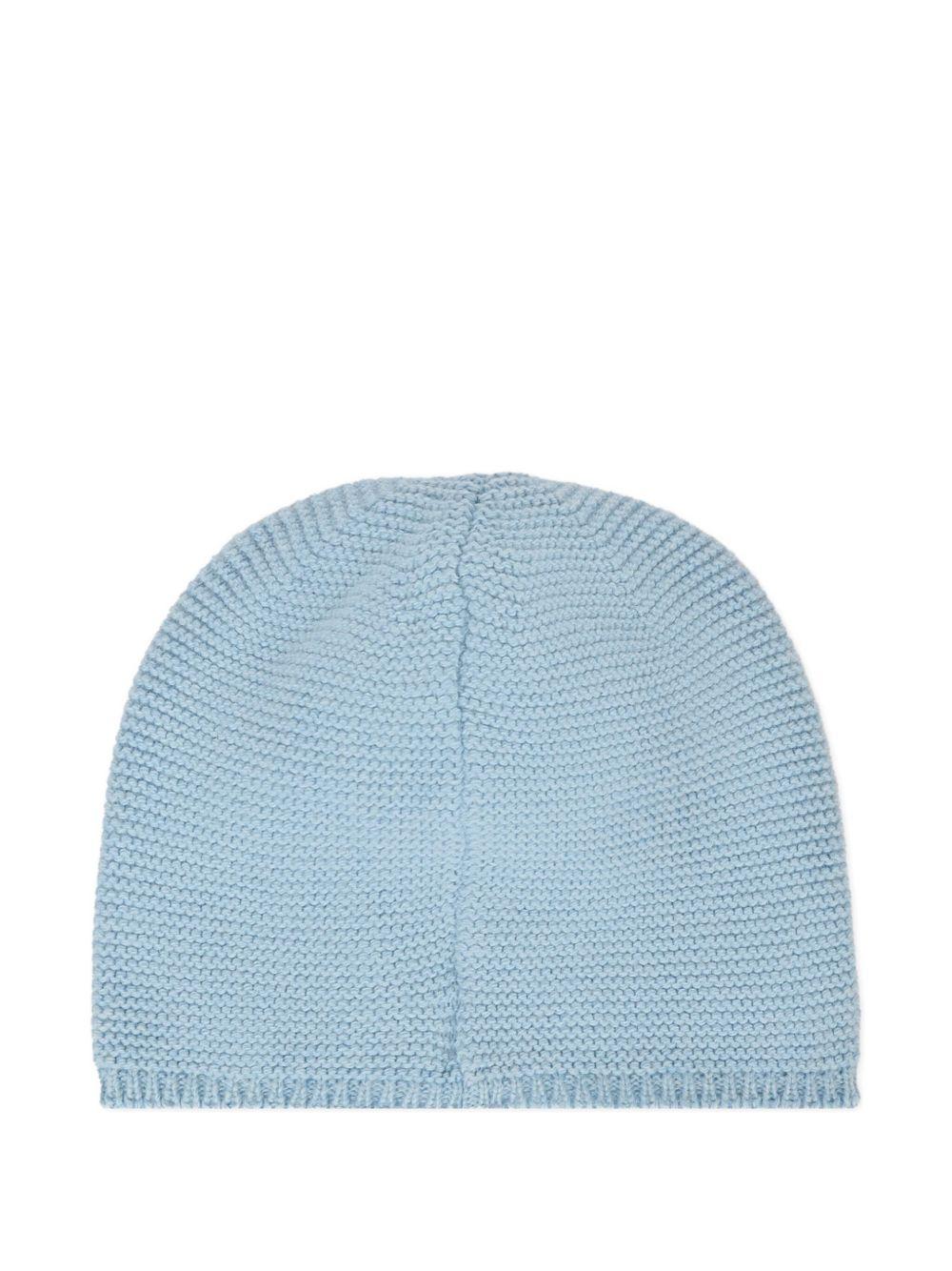 Cappello per neonato Paz Rodriguez azzurro con lavorazione in rilievo 040-120974 212 H94 PaZ RODRIGUEZ 