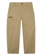 Pantaloni per bambino Givenchy Kids beige con tasche cargo H31093 222 GIVENCHY KIDS 
