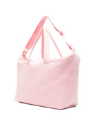 Borsa fasciatoio per neonato Moschino Kids rosa con applicazione orsetto MUX05TLCA19 50209 MOSCHINO KIDS 