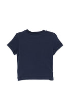 T-shirt per neonato Etro Kids blu con ricamo Pegaso GY8531 Z3672 617 ETRO KIDS 