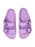 Sandali Arizona per bambina Birkenstock Kids viola con chiusura fibbia 1031262 CROCUS BIRKENSTOCK KIDS 