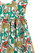 Abito per neonata Bobo Choses multicolor con design a fiori B126AB089 991 BOBO CHOSES KIDS 