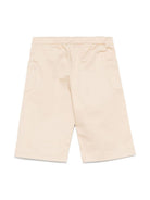 Pantalone baby in gabardina per neonato Fendi Kids beige con dettaglio elastico BFF164 ADEH F1P2P FENDI KIDS 