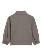 Camicia per bambino Dolce & Gabbana Kids grigio a righe L42B86 FURN5 S8051 DOLCE & GABBANA KIDS 