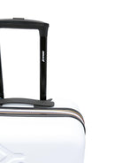 Trolley Small K-Way Kids bianca con logo sul davanti K11416W L36 K-WAY KIDS 