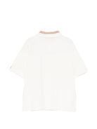 T-shirt per bambino Emporio Armani Kids beige con logo aquila sul davanti EB001316 AF16641 U0003 EMPORIO ARMANI KIDS 