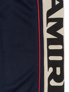 Pantaloni sportivi per bambino Amiri Kids blu con dettaglio logo ACBMPA1001 508 AMIRI KIDS 