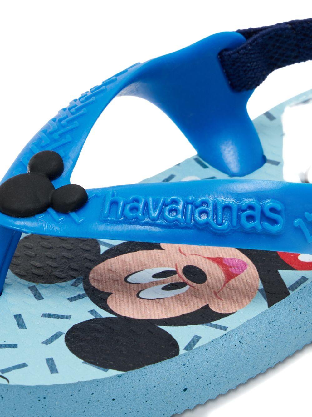 Ciabatte per bambino Havaianas Kids blu con dettaglio topolino in rilievo 4137007 2747 HAVAIANAS KIDS 