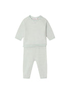 Completo per neonato Bonpoint verde a girocollo C06OSEK00001 214A BONPOINT 