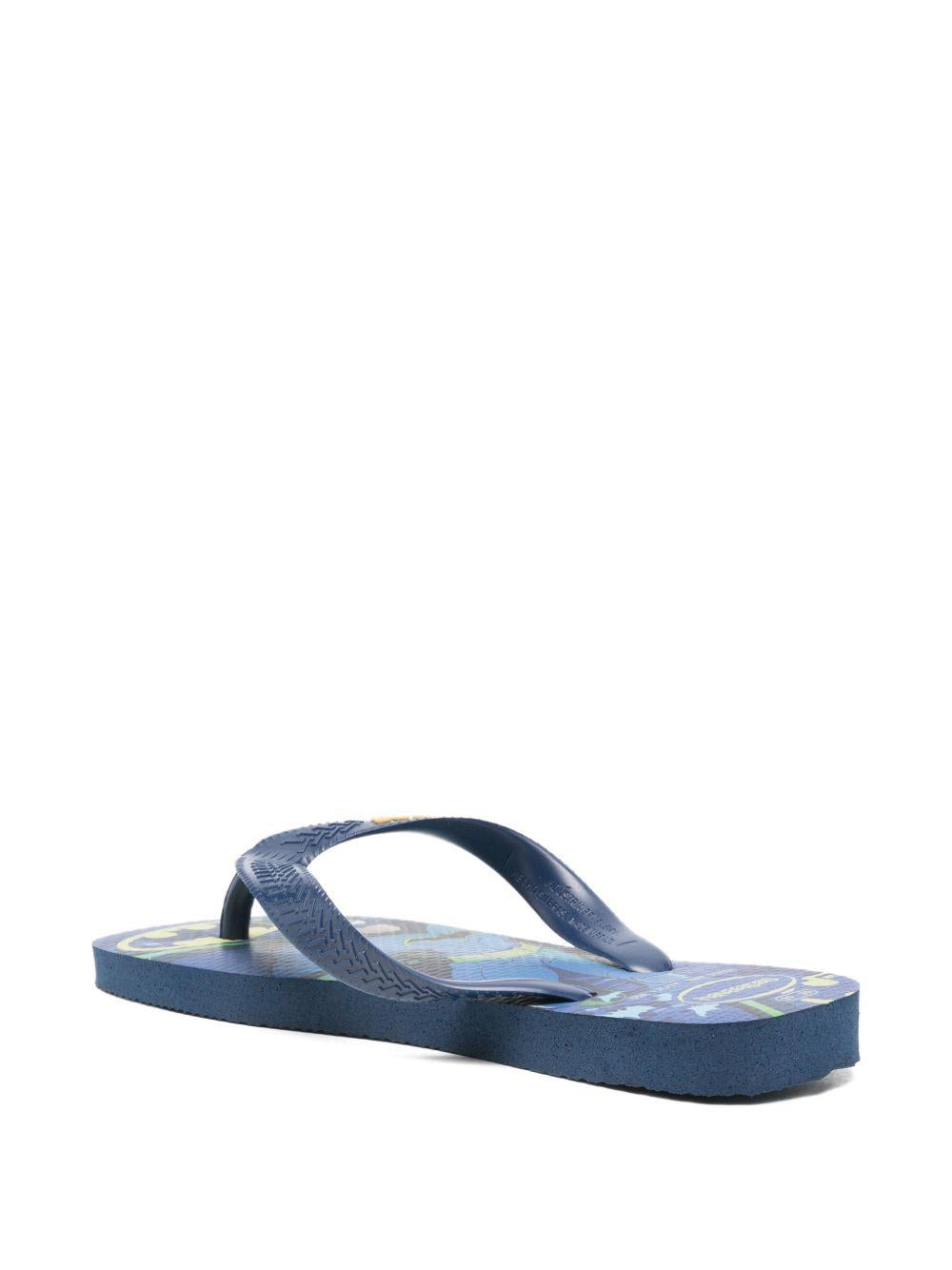 Infradito per bambino Havaianas Kids blu con stampa Batman 4150291 0555 HAVAIANAS KIDS 