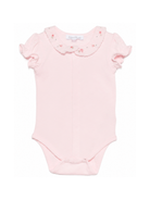 Tutina per neonata Tartine Et Chocolat rosa con colletto alla Peter Pan CC11010 30 TArtine & Chocolat KIDS 