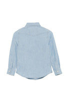 Camicia per bambino Eleventy Kids azzurra con bottoni EW5P80 P0182 608 ELEVENTY KIDS 