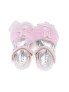 Sandali per bambina Monnalisa rosa con dettaglio fiocco 83E007 5721 0090 MONNALISA 