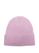 Berretto per bambina Molo rosa con logo a coste 7W25S304 8765 MOLO 