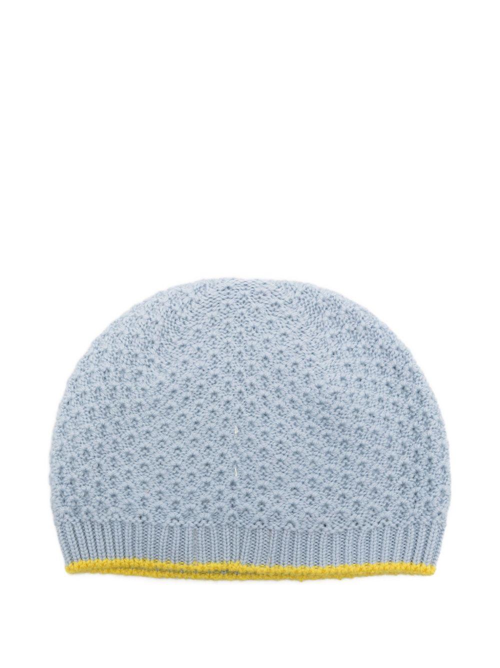 Berretto per neonato Gensami Kids azzurro con bordi aderente CAP-APE-WE SKY BLUE GENSAMI KIDS 