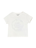 T-shirt per neonato Etro Kids bianca con dettaglio sul davanti GY8501 Z3672 102 ETRO KIDS 
