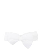 Cerchietto per neonata Simonetta bianco con fiocco SY0004 O0069 100 SIMONETTA KIDS 