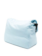 Borsa per neonato Moschino Kids azzurro con stampa Teddy Bear MUX05VLCA19 40304 MOSCHINO KIDS 