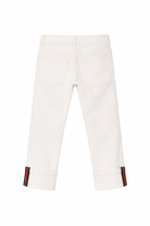 Jeans per bambini Gucci Kids bianchi con passanti per cintura 826644XDDFB 9692 GUCCI KIDS 