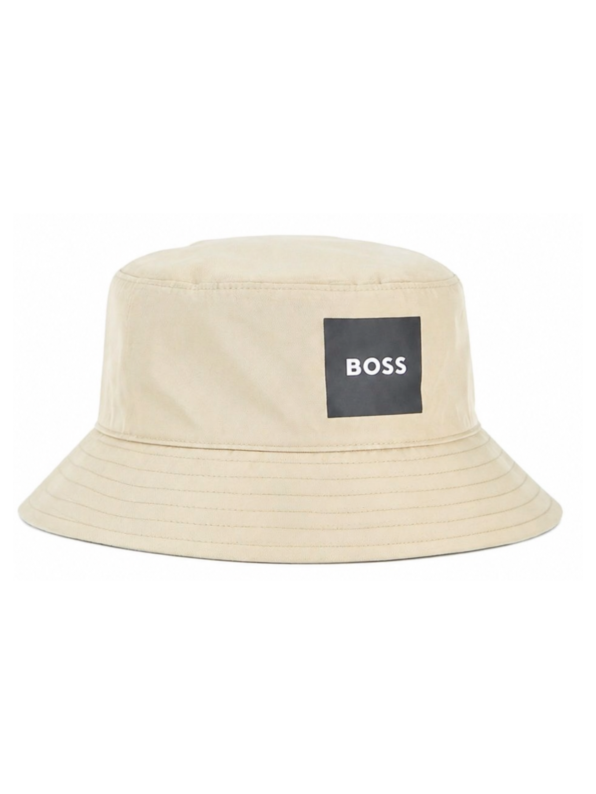 Cappello bucket per bambino Boss Kids beige con logo J53124 249 BOSS KIDS 