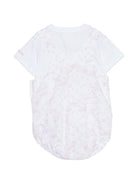 Set t-shirt e tutina per neonata Givenchy Kids rosa con stampa grafica all-over H31267 N54 GIVENCHY KIDS 