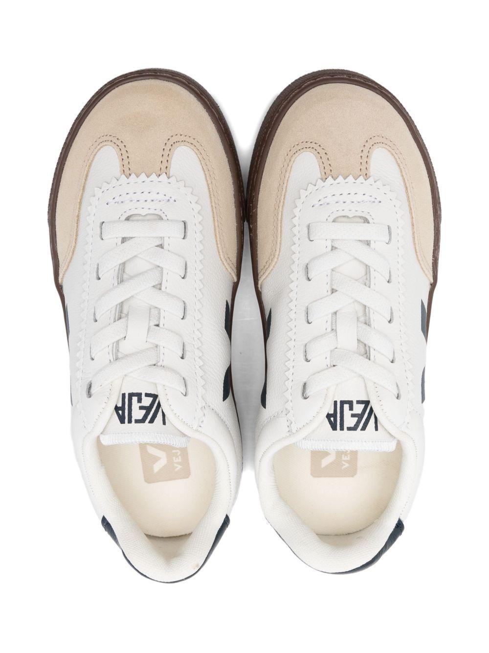 Sneakers per bambini Veja Kids bianca con dettagli a inserti SY2021013 WHITE NAUTICO BARK VEJA KIDS 