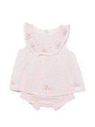 Set due pezi per neonata Tartine & Chocolat rosa chiaro con dettaglio a fiori CC37040 30 TArtine & Chocolat KIDS 