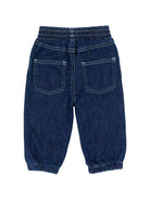Jeans per neonato Stella McCartney Kids denim con stampa grafica sul davanti TZ6390 Z0522 664 STELLA McCARTNEY KIDS 
