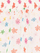 Gonna per neonata Stella McCartney Kids bianco a fiori con vita elasticizzata TX7011 Z3216 101MC STELLA McCARTNEY KIDS 