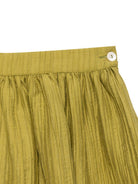 Gonna per bambina La Stupenderia verde plissettata TJGN90 S01 LA STUPENDERIA 