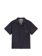 Camicia per bambino Dolce & Gabbana Kids nera con colletto classico L44S10 LDD54 S9000 DOLCE & GABBANA KIDS 