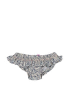 Costume per neonata Bonpoint blu con stampa floreale all-over S06XSSW00001 519A BONPOINT KIDS 