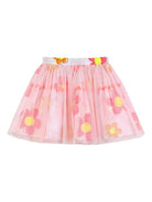 Gonna per bambina Billieblush rosa con decorazione floreale U21866 10P BILLIEBLUSH KIDS 