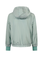 Giubbino per bambina Stella McCartney Kids verde con logo sul davanti TY2B37 Z0537 754 STELLA McCARTNEY KIDS 