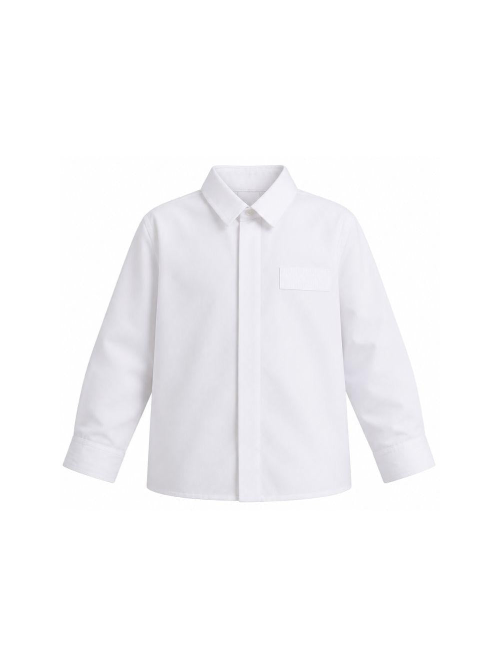 Camicia per bambino Givenchy Kids bianca con colletto classico H31391 10P GIVENCHY KIDS 